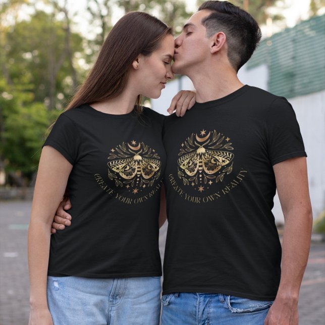 Camiseta Ouro Celestial (Criador carregado)
