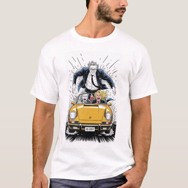 Camiseta Ouro Chaos Ride (Frente)