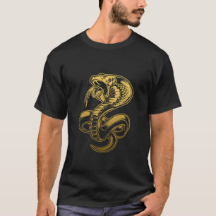 Camiseta Ouro Cobra Shaolin Kung Fu