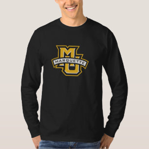 Camiseta Ouro da Universidade Marquette Eagles Tradicional