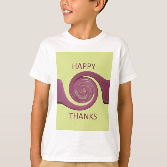 Camiseta Ouro de Ação de Graças Feliz design.png (Frente)
