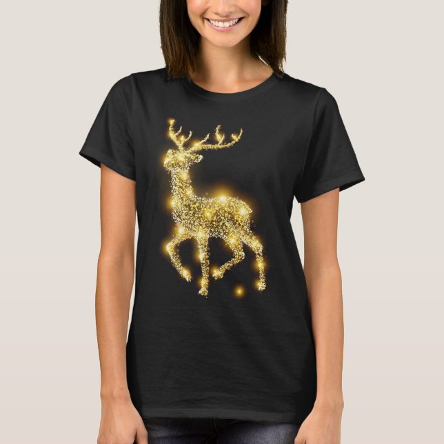 Camiseta ouro de natal (Frente)