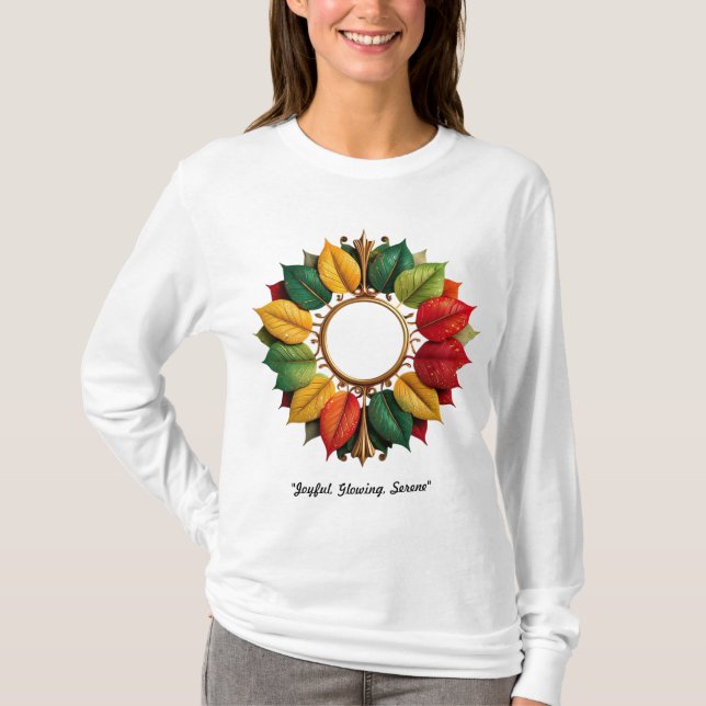 Camiseta "Ouro de Natal Delight" (Frente)