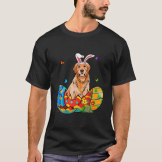 Camiseta Ouro De Ovos De Páscoa Cozinheiro De Retriever Cac