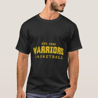 Camiseta Ouro de Warriorsss Basbol 1946 American