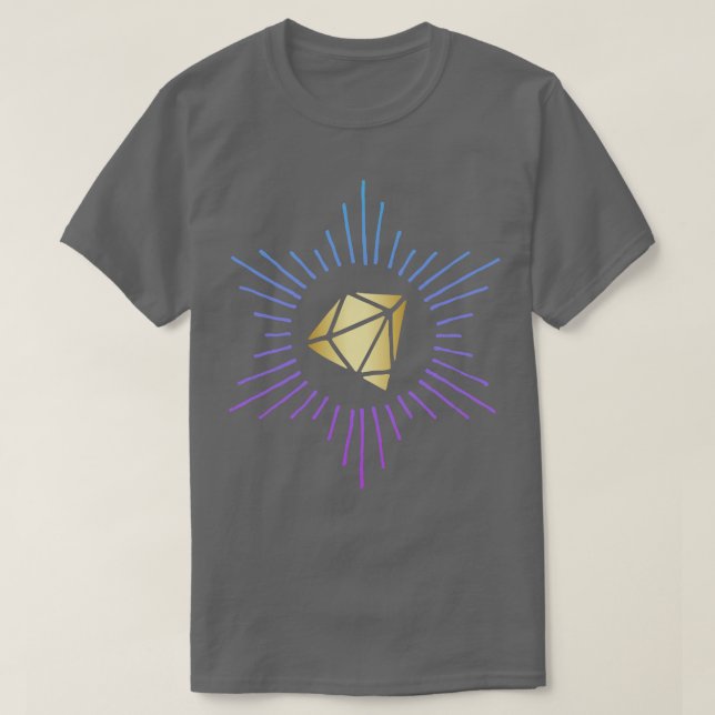 Camiseta Ouro Diamond (Frente do Design)