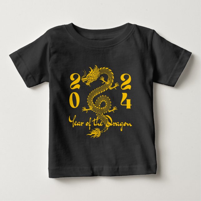 Camiseta Ouro do Ano do Dragão (Frente)