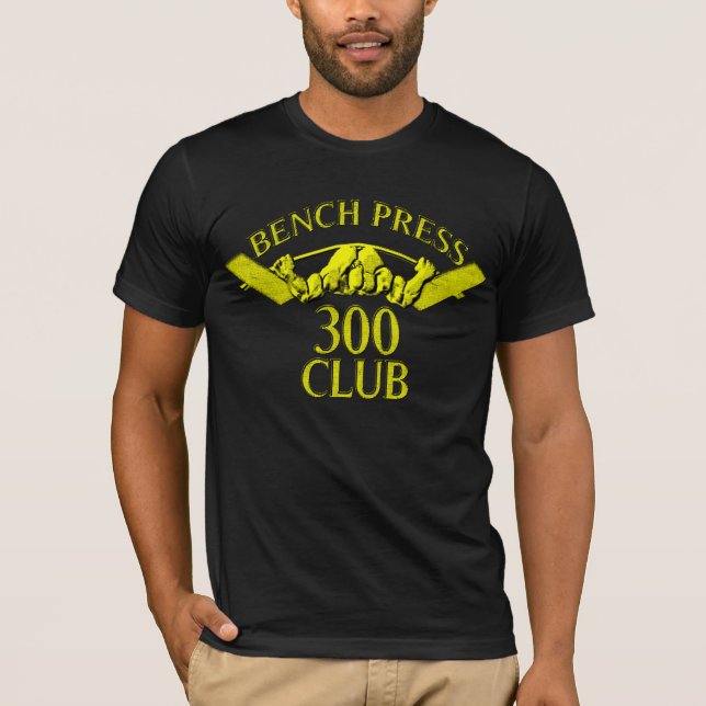 Camiseta Ouro do clube da imprensa de banco 300 (Frente)
