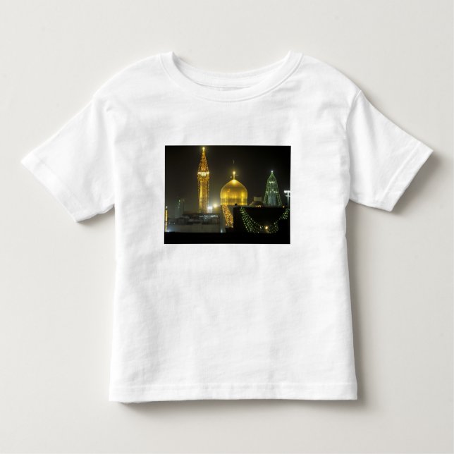 Camiseta Ouro do Complexo Sanitário de Imam Reza em (Frente)