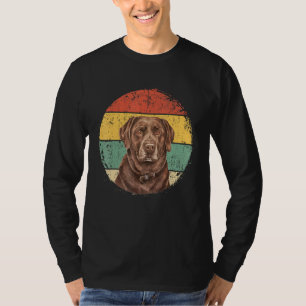 Camiseta Ouro do Labrador preto
