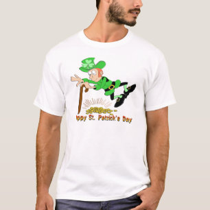 Camiseta Ouro do Leprechaun do Dia de São Patrício