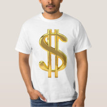 Ouro Dólar - Sinal T Shirt
