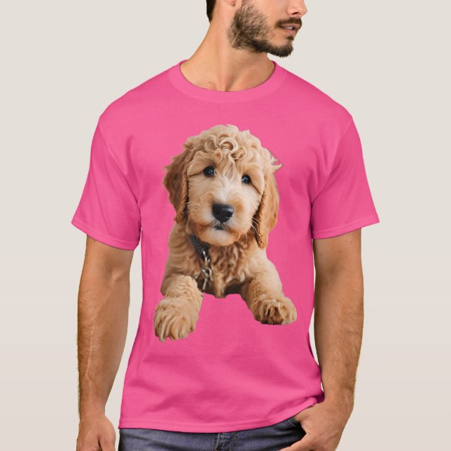 Camiseta Ouro Doodle Puppy (Frente)