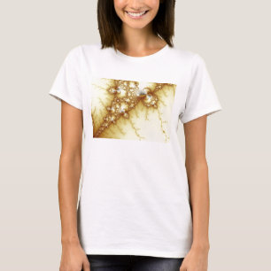 Camiseta Ouro dos tolos - arte do Fractal