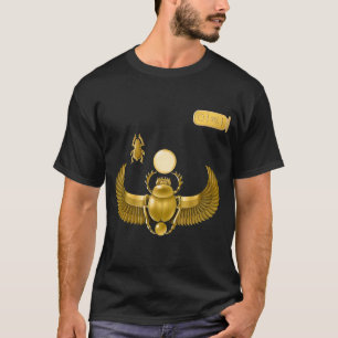 Camiseta Ouro Egípcio Scarab