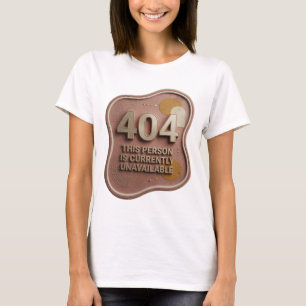 Camiseta Ouro ESTA PESSOA ESTÁ INDISPONÍVEL NO MOMENTO