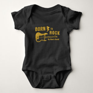 Camiseta Ouro Falso Nascido Para Abalar o Mundo das Mães Hu
