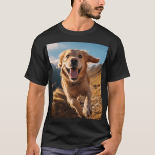 Camiseta Ouro Feliz em Execução