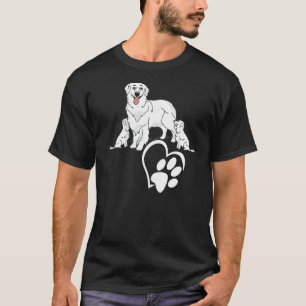 Camiseta Ouro Inglês Creme Retriever
