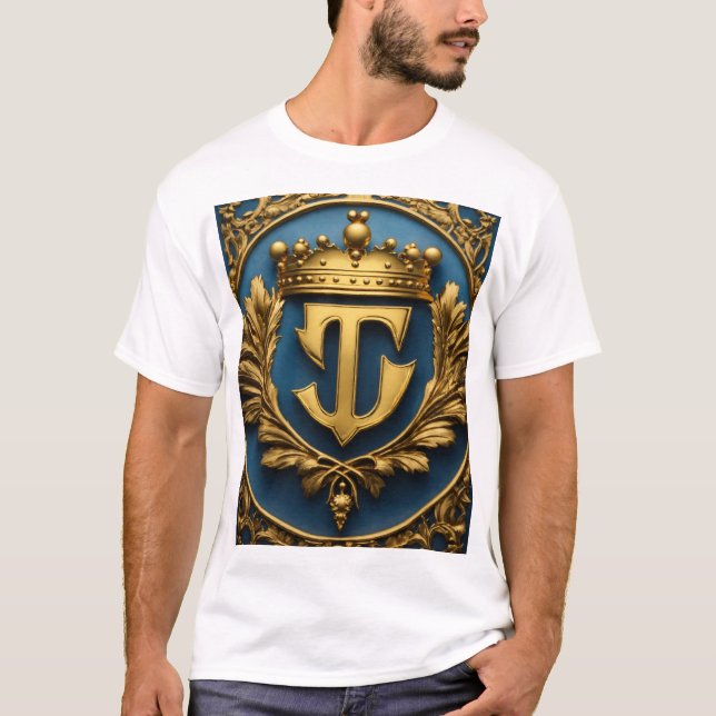 Camiseta Ouro JG Crown (Frente)