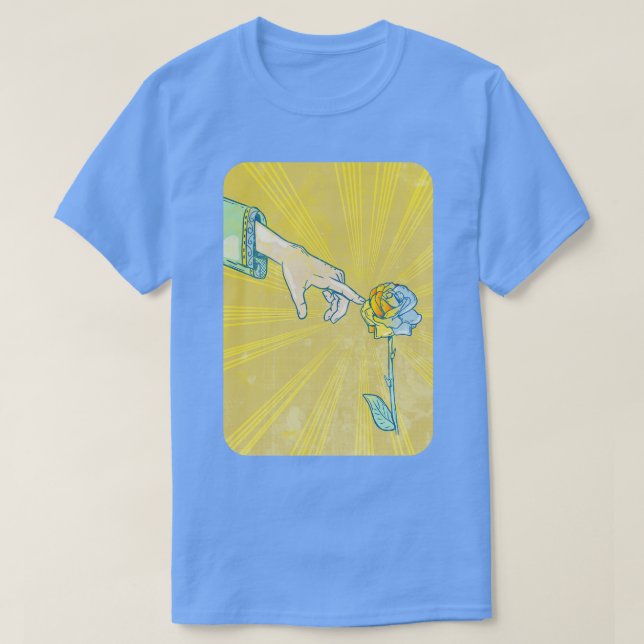 Camiseta Ouro King Midas Touch (Frente do Design)
