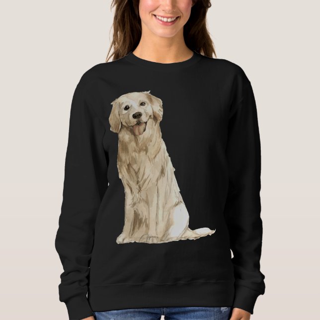 Camiseta Ouro Labrador Bonito - Retriever (Frente)