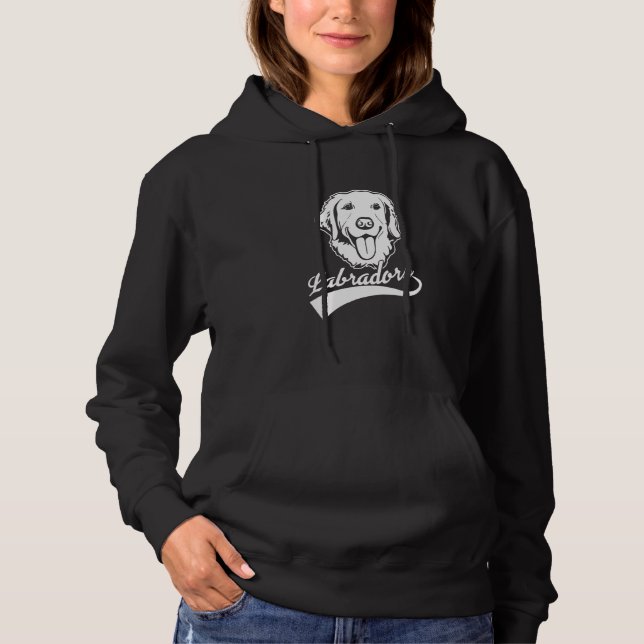 Camiseta Ouro Labradores Cachorros de Raça do Retriever Pro (Frente)