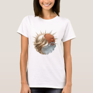 Camiseta Ouro Limpo GOLDEN BEAUTY Design Ousado
