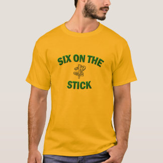 Camiseta Ouro longo básico do T da Capa do lançamento em