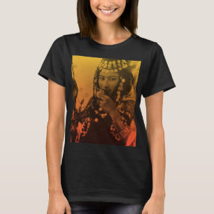 Camiseta Ouro Magrebe Ouled Naïl Berber Rapariga Mulher do