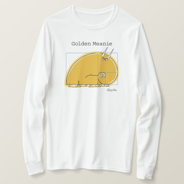 Camiseta OURO MEANIE de Boynton (Frente do Design)