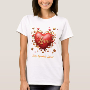 Camiseta "Ouro Namorados Love"