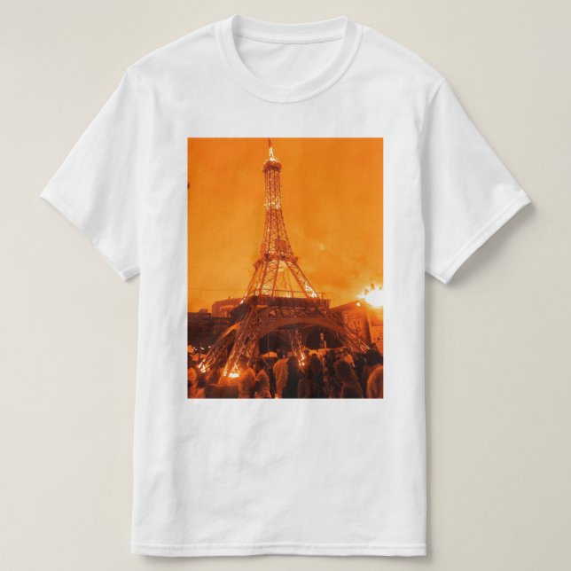 CAMISETA OURO PARIS (Frente do Design)