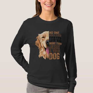 Camiseta Ouro Que Ninguém Te Ama Mais Que Jesus E Você