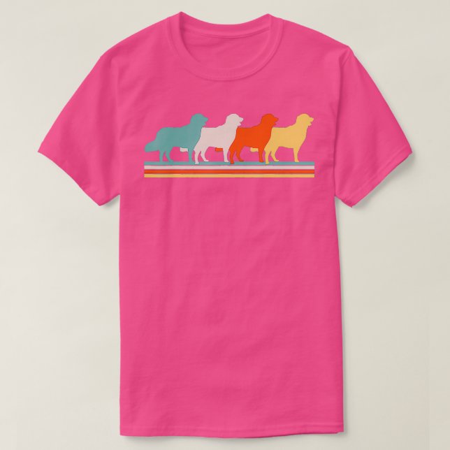 Camiseta Ouro Retriers Dog Retro (Frente do Design)