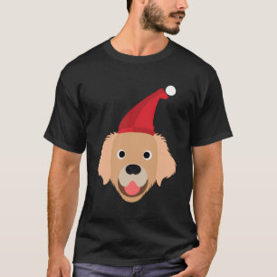 Camiseta Ouro Retriever Bonitos Presentes De Natal Para Amo
