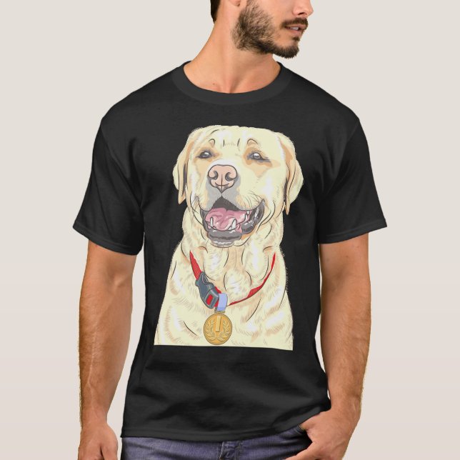 Camiseta Ouro Retriever Champion (Frente)