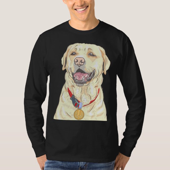 Camiseta Ouro Retriever Champion (Frente)