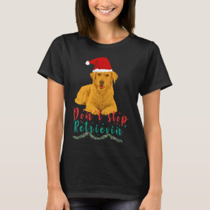 Camiseta Ouro Retriever Don Stop Retrievin