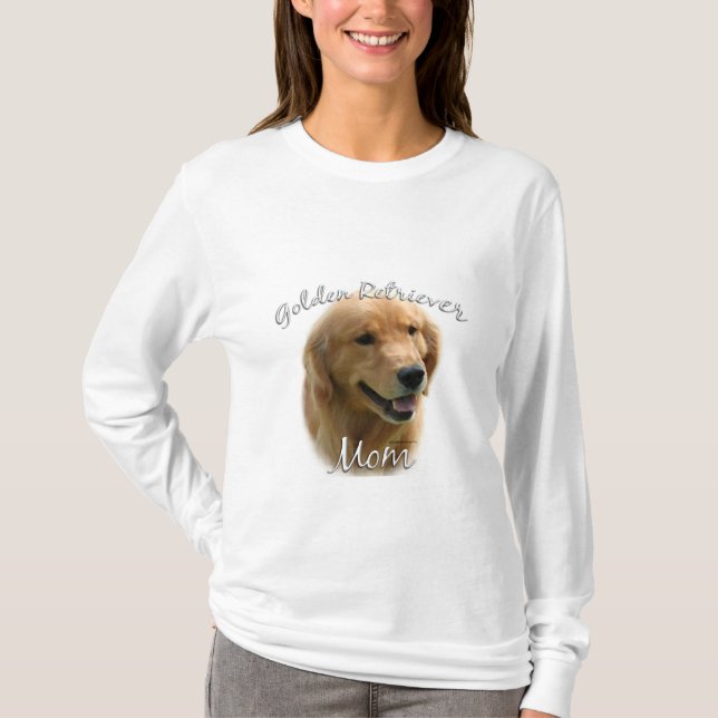 Camiseta Ouro Retriever Mãe 2 (Frente)