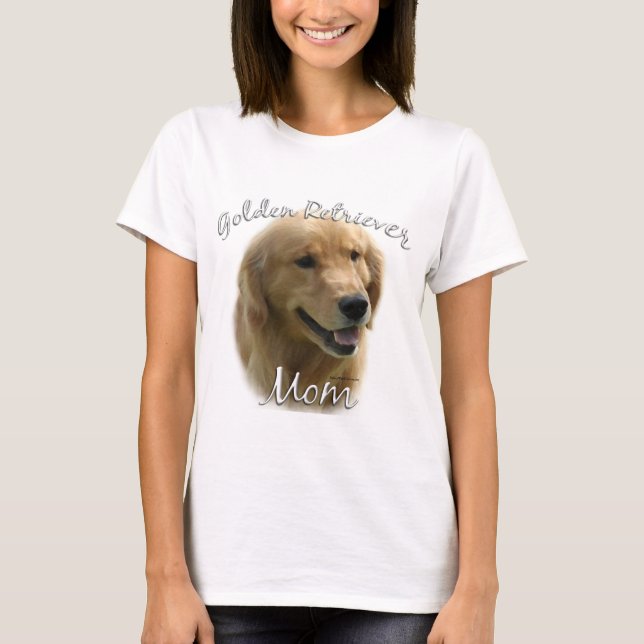 Camiseta Ouro Retriever Mãe 2 (Frente)