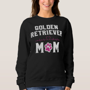 Camiseta Ouro Retriever Mãe - Cabeça De Coração