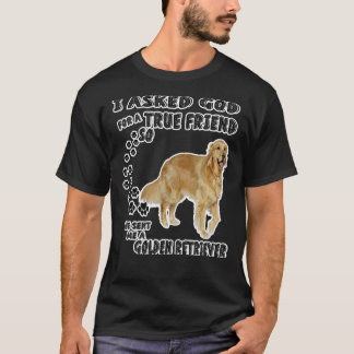 Camiseta Ouro Retriever Mamãe Pai Figurino Bonito