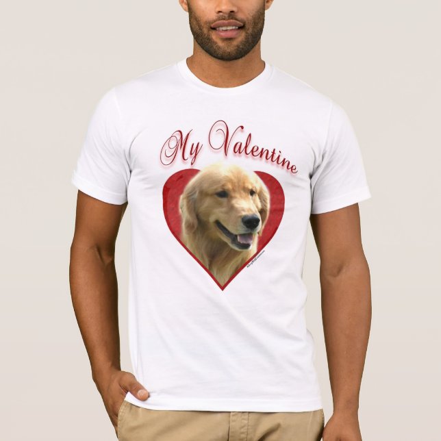 Camiseta Ouro Retriever Meu Namorados (Frente)