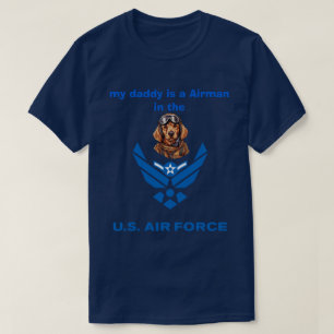 Camiseta Ouro Retriever Meu Pai Aéreo
