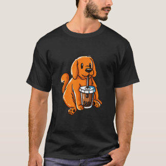 Camiseta Ouro Retriever Milk Tea