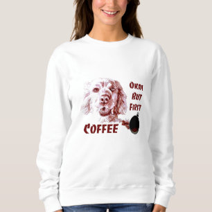 Camiseta Ouro Retriever Ok Mas Primeiro Cachorro De Café