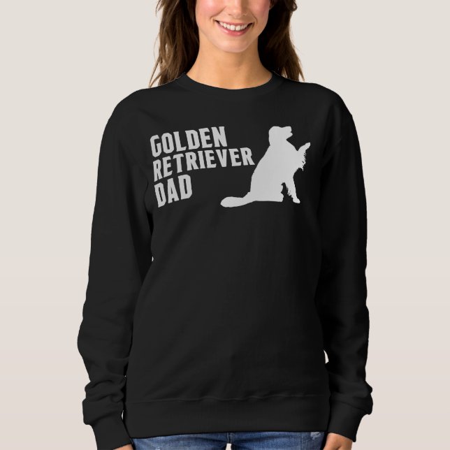 Camiseta Ouro Retriever Pai Silhouter (Frente)