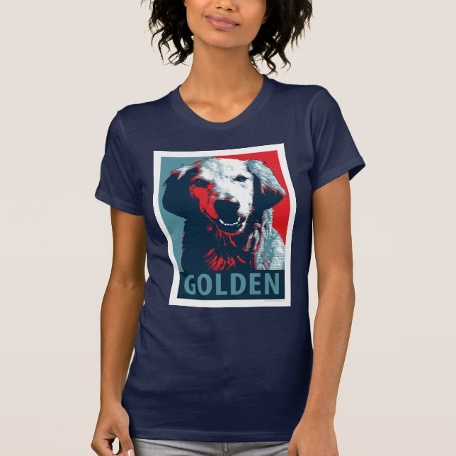 Camiseta Ouro Retriever por Cães Esperança (Frente)