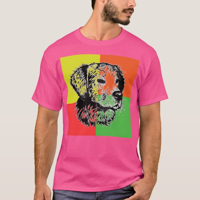 Camiseta Ouro Retriever Puppy (Frente)